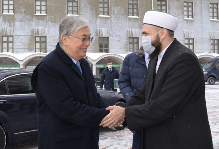 Президент Касым-Жомарт Токаев посетил Казанский Кремль