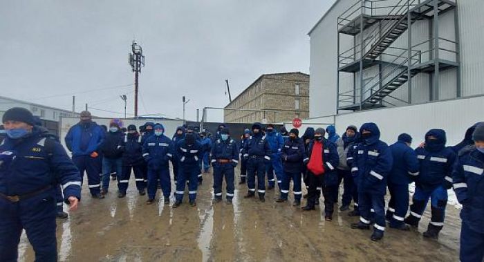 Забастовка в ТОО «Нефтестройсервис  Лтд» закончилась тем, что часть рабочих уволилась