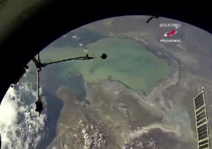 Российский космонавт снял Мангистау из космоса 