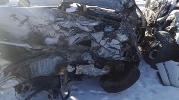 Четыре человека из одной семьи погибли в результате ДТП в Талдыкоргане 