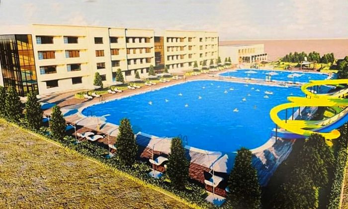 У озера Туздыколь заложен фундамент оздоровительного центра