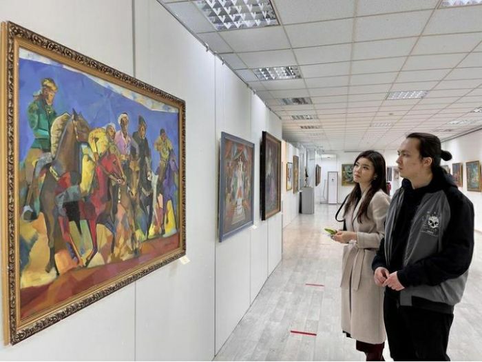 Выставка в музее искусств, посвящённая Наурызу