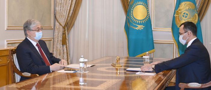 Токаев принял Ашимбаева 