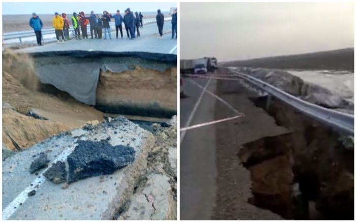 Трассу размыло. Как же её строили? 