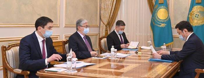 Токаеву доложили о мерах, принятых в связи с ситуацией на КТК 