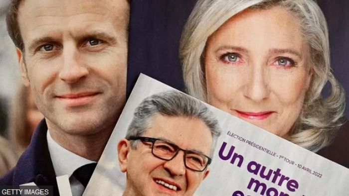 Президентские выборы во Франции: во второй тур выходят Макрон и Ле Пен 