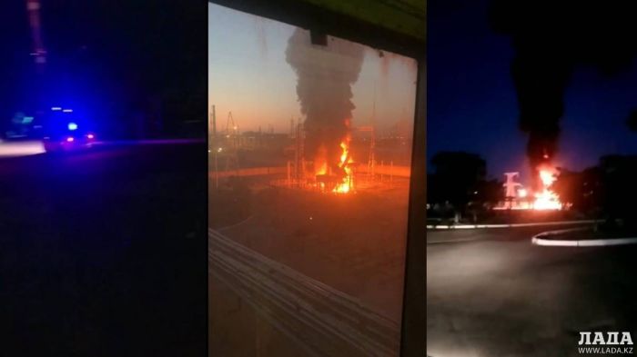 На территории «МАЭК-Казатомпром» произошёл пожар 