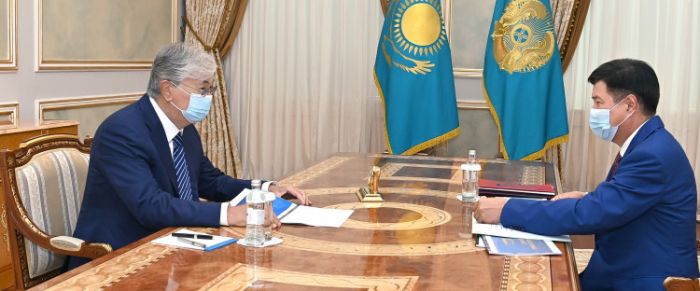 Токаев принял председателя Верховного суда Асанова 