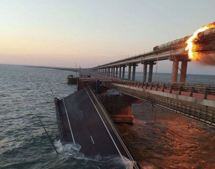 ФСБ назвала главу военной разведки Украины Кирилла Буданова организатором взрыва на Крымском мосту 
