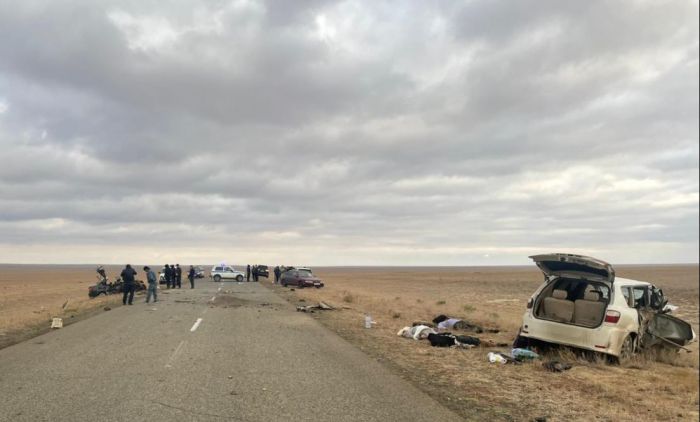 В ДТП на дороге Сагиз – Миялы погибли пять человек