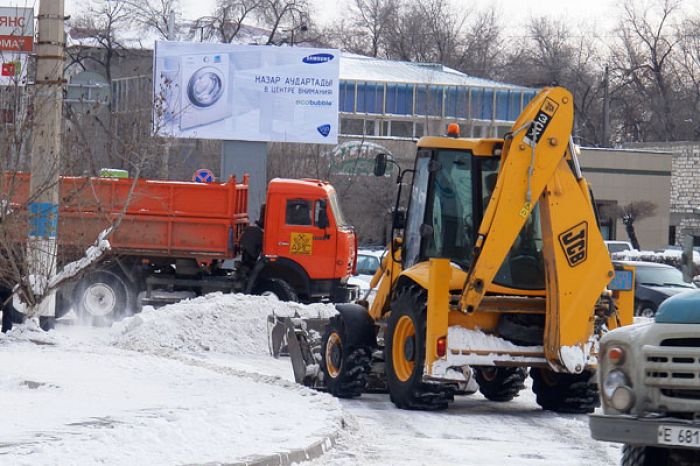 Посёлки в снежном плену