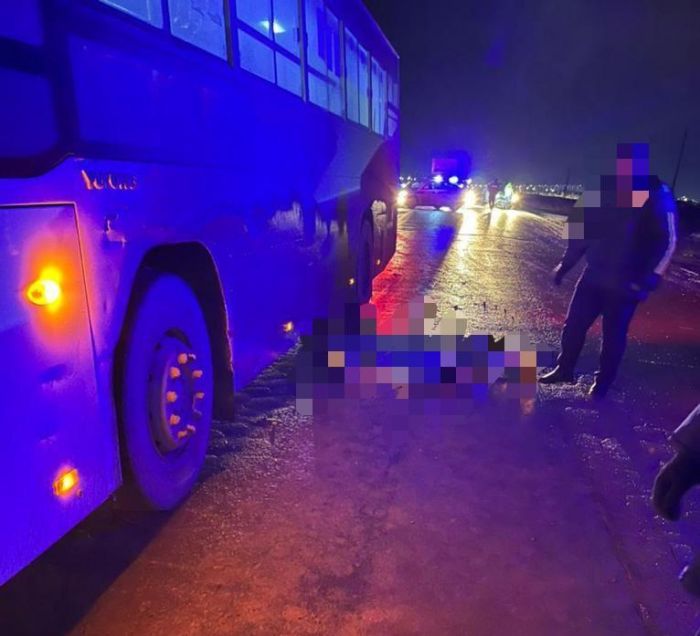 В Атырау автобус задавил пешехода