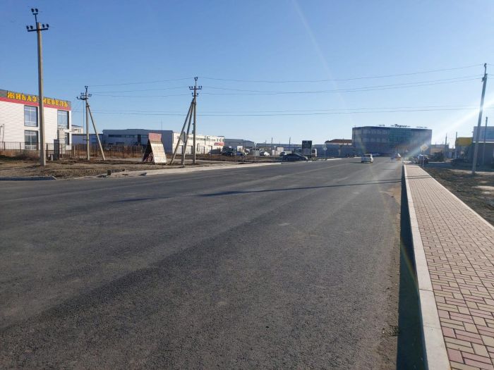 После реконструкции открыт участок дороги на улице Сырыма Датова 
