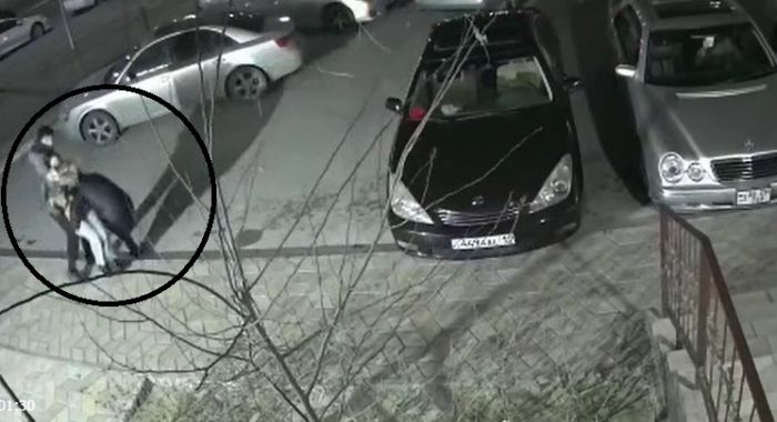 Похищение несовершеннолетней попало на видео в Актау 