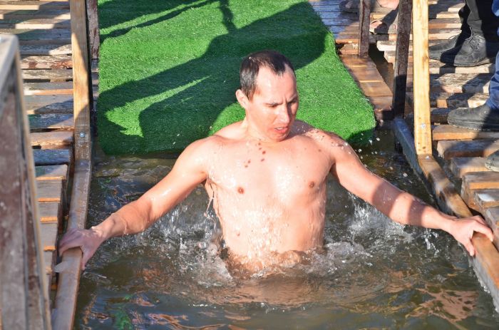 Крещенские купания в Атырау