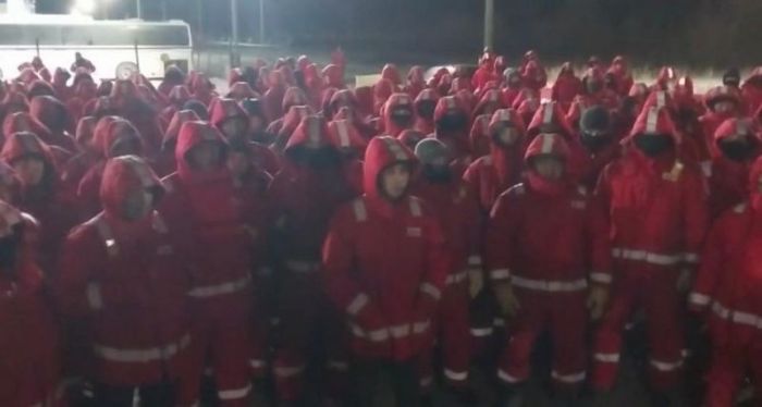 Рабочие ККС-Sicim снова вышли на забастовку в ЗКО