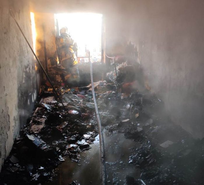 В Привокзальном пожарные спасли от огня 6 человек