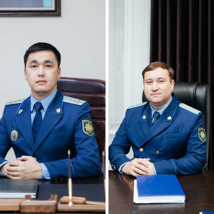 ​В Атырау назначены молодые замы прокурора города