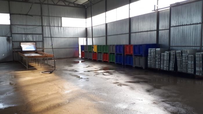 В Курмангазинском районе ведётся строительство рыбоперерабатывающего цеха 