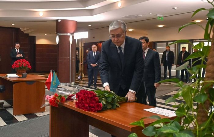 Токаев посетил посольство Турции в Казахстане 