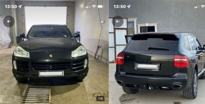 Не совпадают VIN-коды: водитель угнанного Porsche Cayenne смог убедить полицейских Атырау не возбуждать дело 