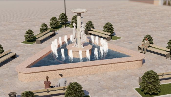 Фонтан «Три грации» ожидает новая реконструкция