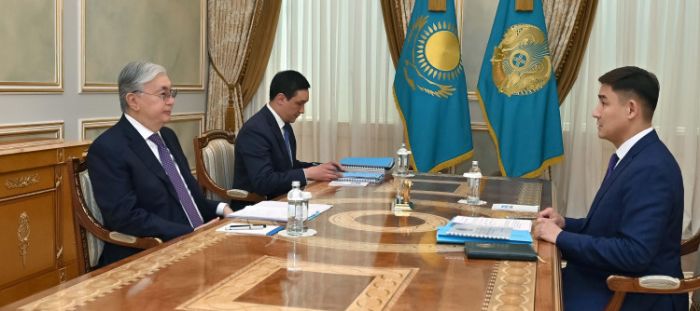 Токаев принял министра юстиции 