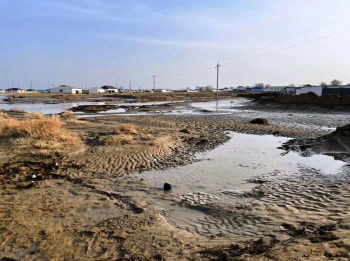 Угроза подтопления населенных пунктов Атырауской области 