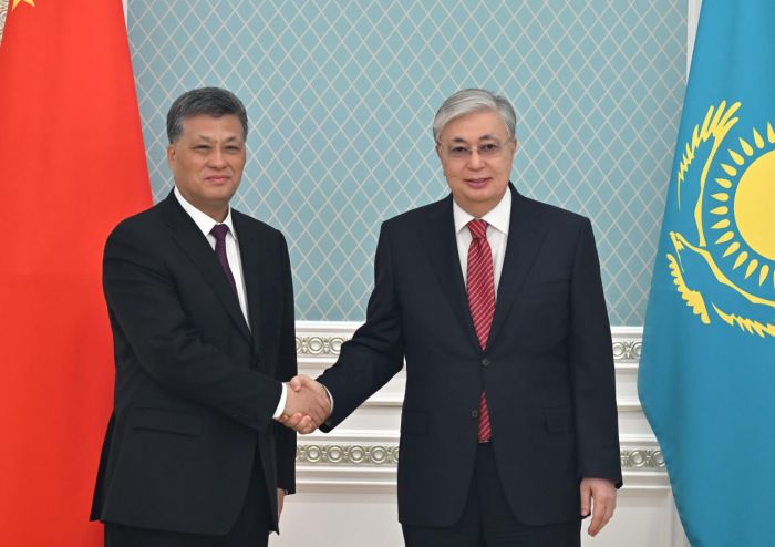 Токаев принял секретаря парткома КПК Синьцзян-Уйгурского автономного района КНР Ма Синжуя