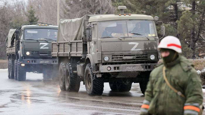 Россия выводит технику из Крыма накануне наступления Украины