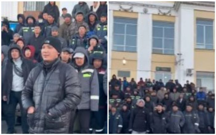 Бастовавшие в Астане рабочие Жанаозена возвращаются домой - видео