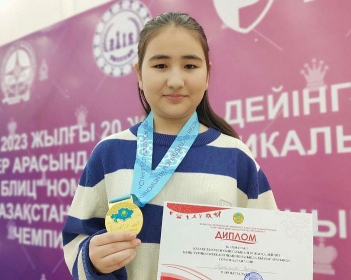 Атырауская шахматистка стала чемпионом страны у себя дома 