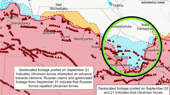 Бронетехника ВСУ уже действует за последней линией обороны россиян в Запорожской области − ISW 