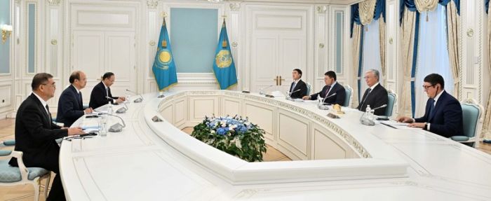 Токаев принял председателя совета директоров CNPC Дай Хоуляна