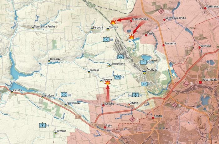 Эпические потери российской бронетехники под Авдеевкой, ВСУ применяют новые FPV-дроны с воздушным подрывом. Что происходит на фронте