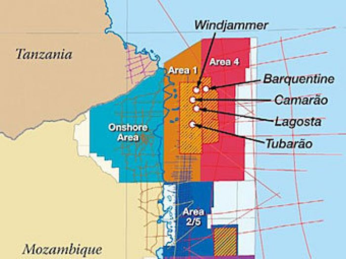 Eni нашла еще одно крупное месторождение газа у берегов Мозамбика