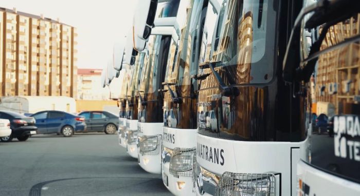 По направлению Атырау – Кульсары появились новые автобусы