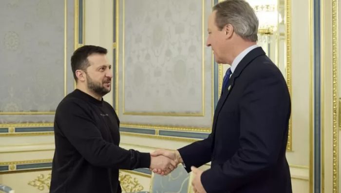 Кэмерон в Киеве пообещал Украине поддержку «столько, сколько потребуется»