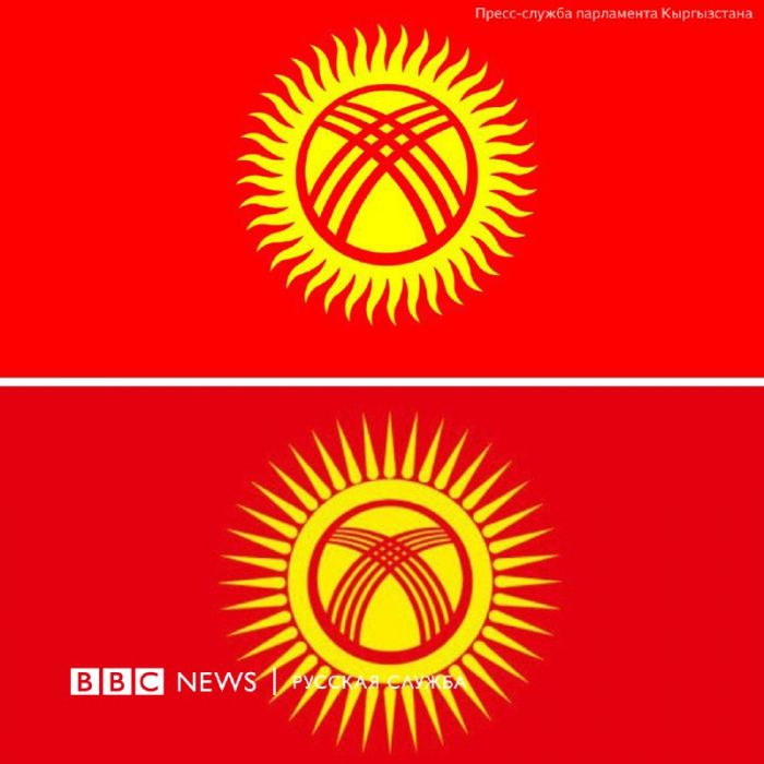 В Кыргызстане меняют флаг