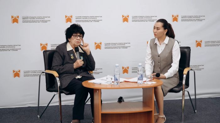 Встреча атырауской молодёжи с общественным деятелем Мадиной Габдусалимовой