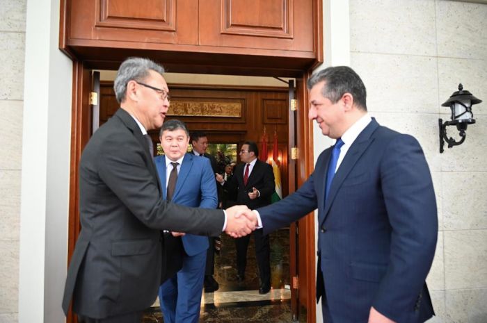 Посол Казахстана встретился с премьер-министром Курдистана