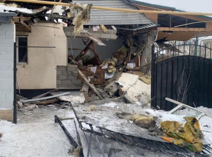 В Алматинский области произошли взрывы в частных домах
