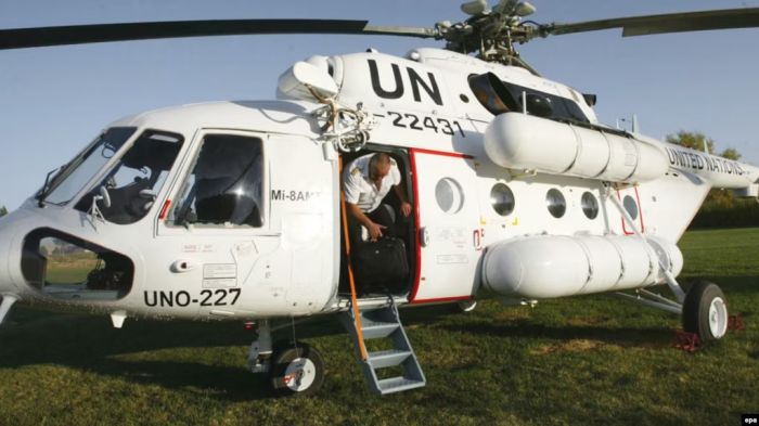 Вертолёт ООН захвачен радикальными исламистами в Сомали 