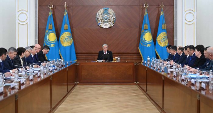 Расширенное заседание правительства с участием Токаева - онлайн