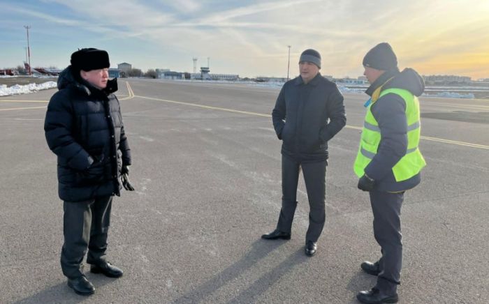 Управление пассажирского транспорта Атырауской области опровергло свою информацию о ремонте взлётно-посадочной полосы аэропорта в Атырау 