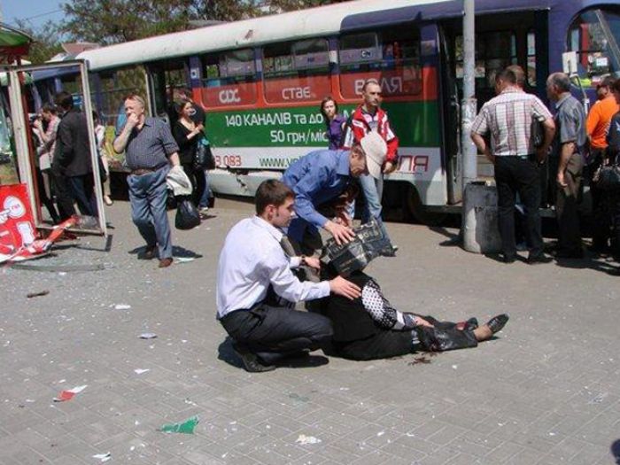 Серию взрывов в Днепропетровске признали терактом